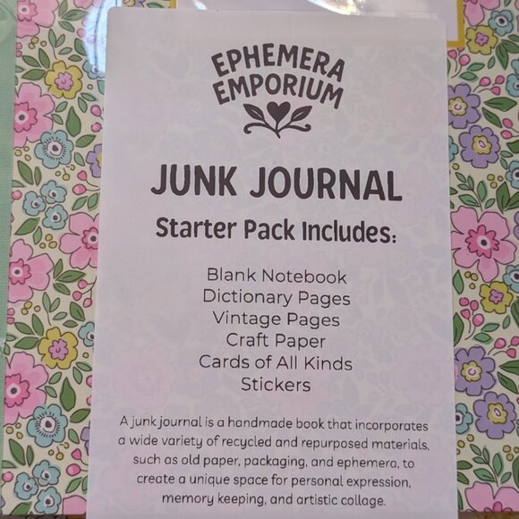 Junk Journal Starter Pack – Vintage & Mystery Ephemera Kit - Picture 3 of 3